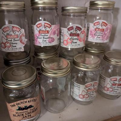 12 - 1pt Jam Jars