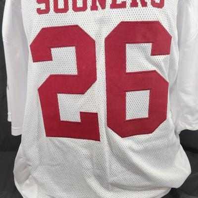 Kennedy Brooks Jersey Signed Oklahoma Sooners Jersey JSA /COA