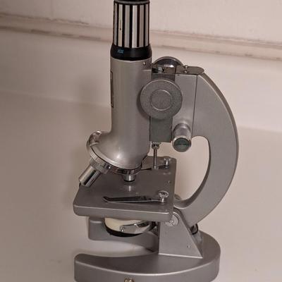 Jason Model No. 707 Deluxe 1200x Zoom Microscope With Case