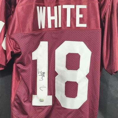 Oklahoma Sooners Jason White Autographed Signed Jersey Authentic Mounted Memories