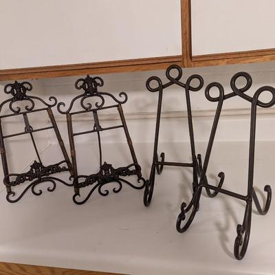 Solid Metal Ornate Frame Holders