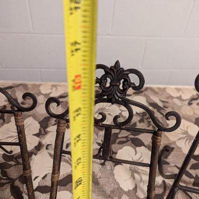 Solid Metal Ornate Frame Holders