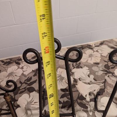 Solid Metal Ornate Frame Holders