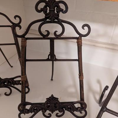 Solid Metal Ornate Frame Holders