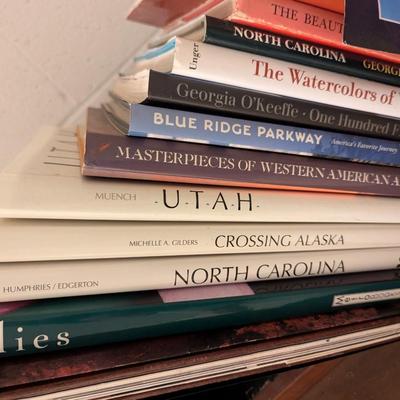 Assortment Of Books Landscape Ansel Adams North Carolina