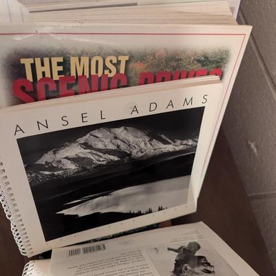 Assortment Of Books Landscape Ansel Adams North Carolina