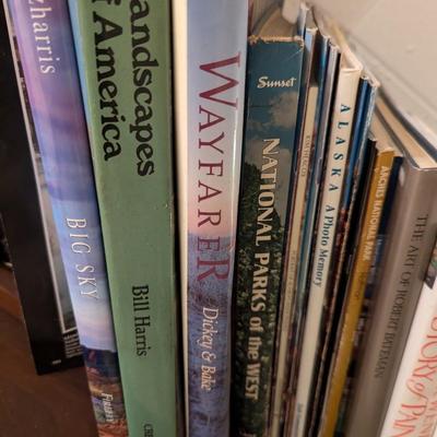 Assortment Of Books Landscape Ansel Adams North Carolina