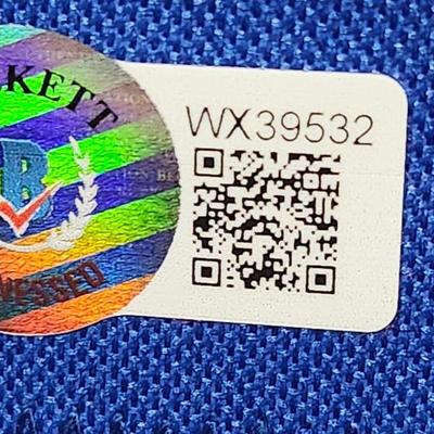 Jalen Wilson signed Kansas State Jersey authentic beckett authentication