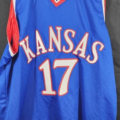 Coach Bill Self Signed Kansas Jayhawks Jersey (Beckett Authentic) 2xNational Champion Head Coach