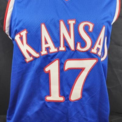 Coach Bill Self Signed Kansas Jayhawks Jersey (Beckett Authentic) 2xNational Champion Head Coach