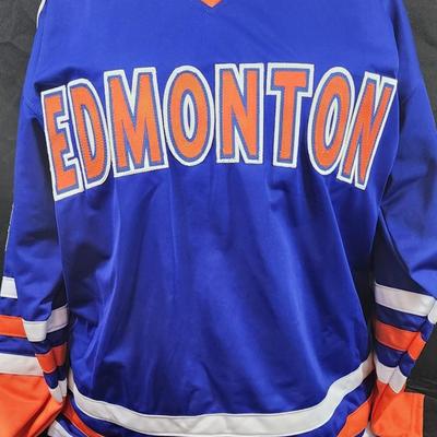 Grant Fuhr - Signed Jersey With “HOF 03” Inscription And DA Authentic - Edmonton Oilers