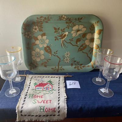 Vintage Heirloom Tray and More