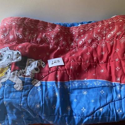 Twin Dalmatian Comforter