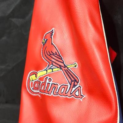 St. Louis Cardinals G-III Carl Banks Varsity Jacket, Genuine Merchandise STL XL