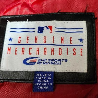 St. Louis Cardinals G-III Carl Banks Varsity Jacket, Genuine Merchandise STL XL