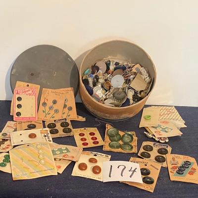 Vintage Button Lot