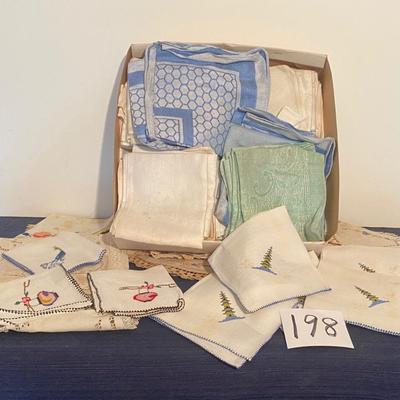 Vintage Napkin Lot