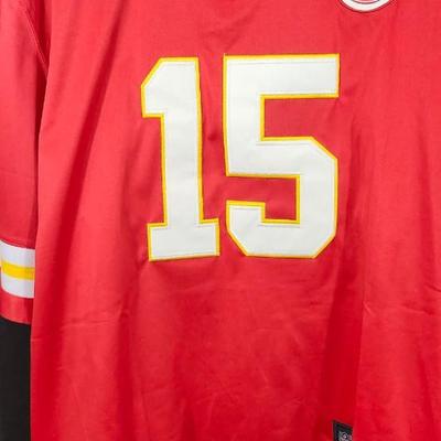 Patrick Mahomes #15 NFL Nike Kansas City Chiefs Red Bowl Jersey XL
