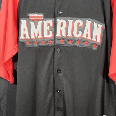 Lorenzo Cain 2015 All Star Jersey=Majestic Kansas City Royals XXXL