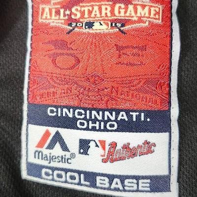 Lorenzo Cain 2015 All Star Jersey=Majestic Kansas City Royals XXXL