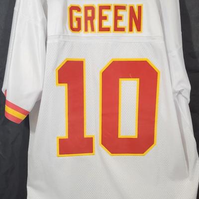 Kansas City Chiefs Reebok NFL Trent Green #10 Game Issued White Jersey 2XL