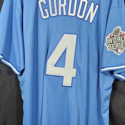 Alex Gordon Kansas City Royals World Series 2015 Majestic Jersey 2XL