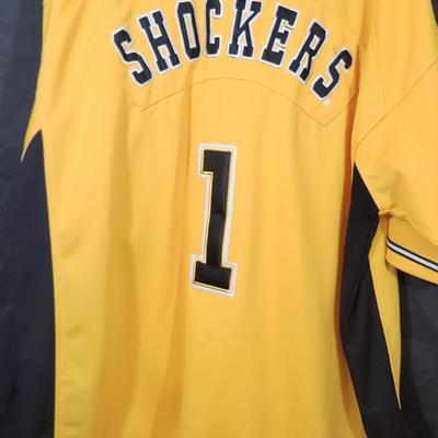 University Of Wichita State WSU Shocker Jersey, College Equipment XL