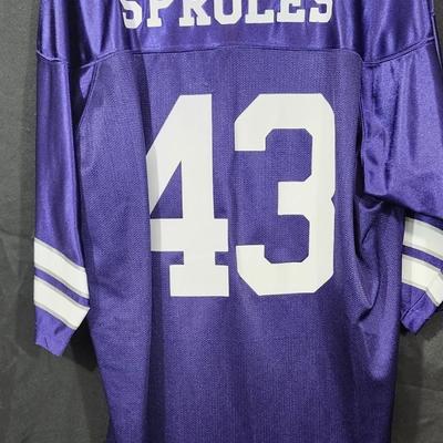DARREN SPROLES Kansas State Wildcats PURPLE JERSEY All American XL