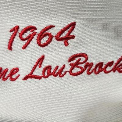 Lou Brock, St. louis Cardinal, Cooperstown Collection Jersey Size 54