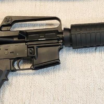 LOCAL PICK UP ONLY Olympic Arms MFR/AR15 Style Rifle 223 with Target Sport Sight 1x22x33 and case