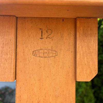 Wooden Weber Easel (G-MG)
