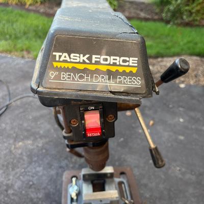 Task Force 9” Bench Drill Press (G-MG)