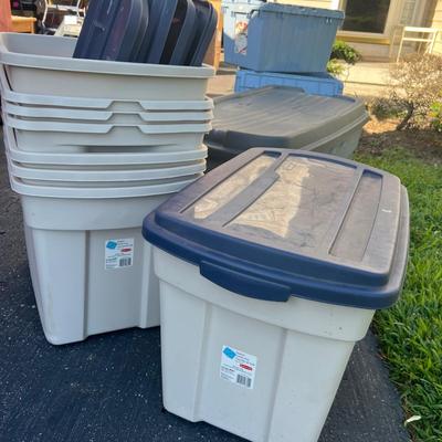 Rubbermaid Roughneck Jumbo & More Storage Bins (G-RG)