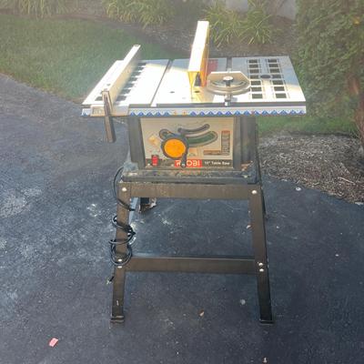 Ryobi 10” Table Saw with Stand (G-MG)