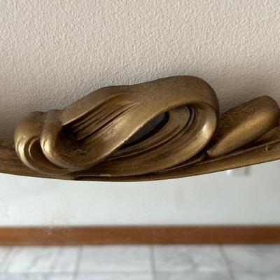 Large Ornate Gold Mirror (LR-RG)