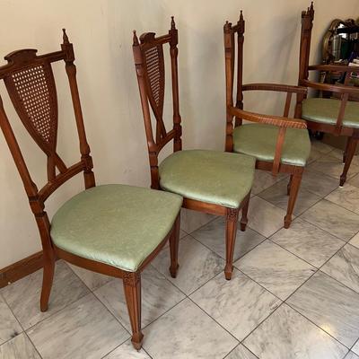 Cane Back Dining Chairs (P-RG)