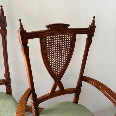 Cane Back Dining Chairs (P-RG)