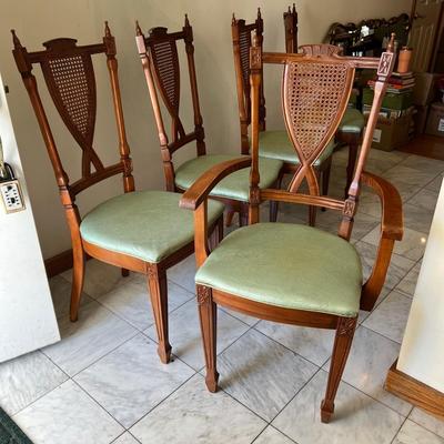 Cane Back Dining Chairs (P-RG)