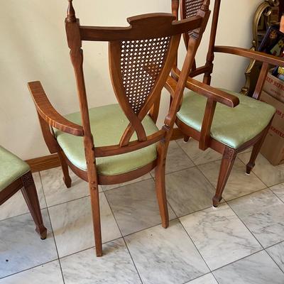 Cane Back Dining Chairs (P-RG)