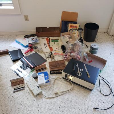 Office Supplies, HP Printer, Cross Pens, Rolling Chair Mat (BO-KD)