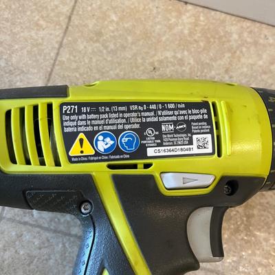 Ryobi 18V Drill & Circular Saw (G-MG)