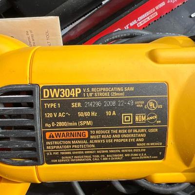 Dewalt Jigsaw & Reciprocating Saw (G-MG)