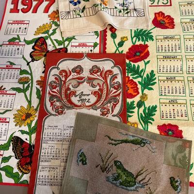 Vintage calendars