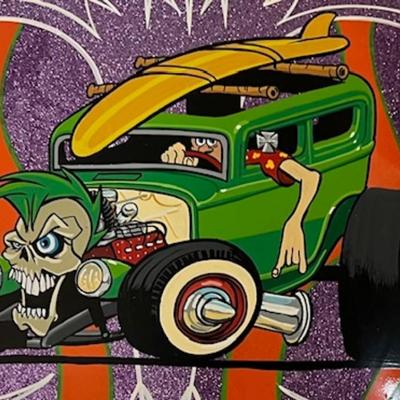 Custom Painted Roadster Hood