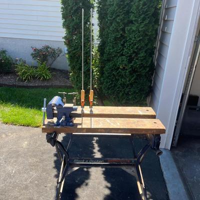 Black & Decker Workmate with Yost Vise & Clamps (G-MG)