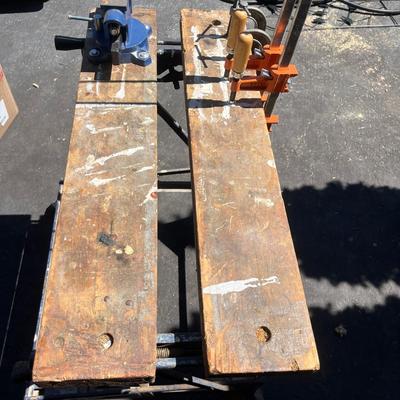 Black & Decker Workmate with Yost Vise & Clamps (G-MG)