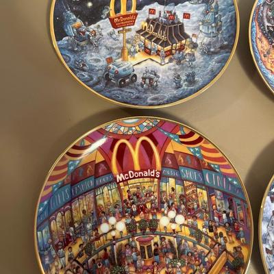 Vintage McDonald’s limited edition numbered plates