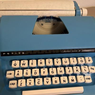 Vintage Petite Feather Touch II Typewriter