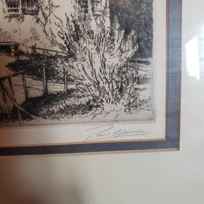 Two Signed Lithographs (BD-KD)