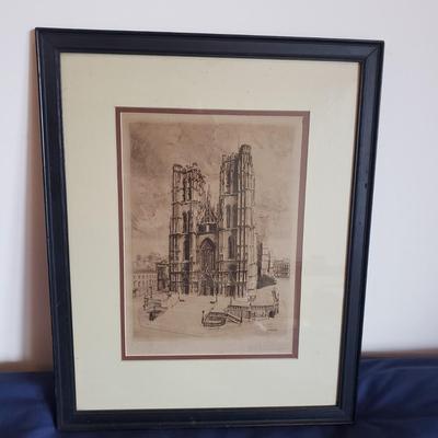 Two Signed Lithographs (BD-KD)